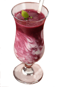 Rezeptbild: Aronia Lassi