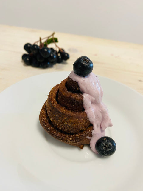 Rezept: Aronia Zimtschnecke