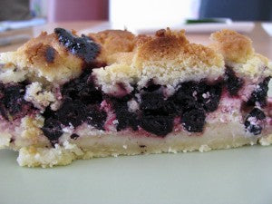 Rezeptbild: Aroniabeerkuchen mit Streusel