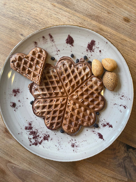 Rezept: Zuckerfreie Bananen-Nuss-Waffeln