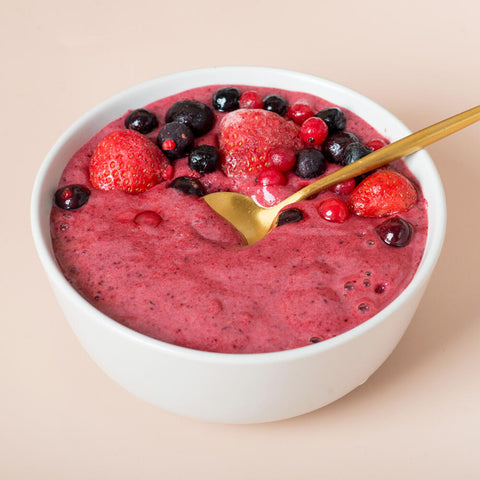 Rezept: Fruchtiges Aroniabeeren Dessert