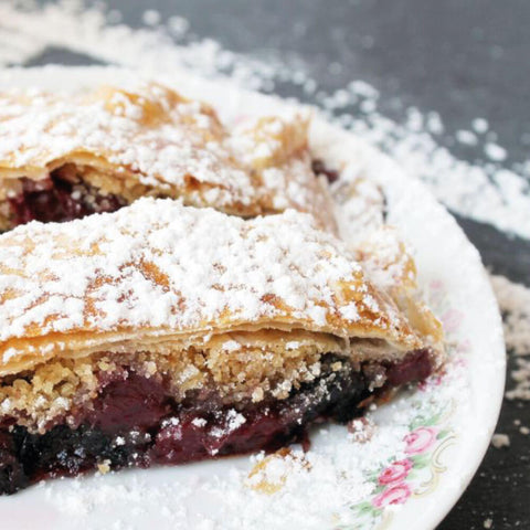 Rezept Aronia-Kirsch-Strudel