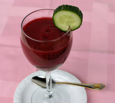 Aronia Smoothie mit Gurke
