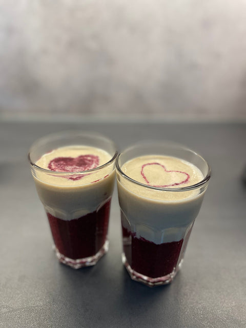 Veganer Valentinstags-Smoothie