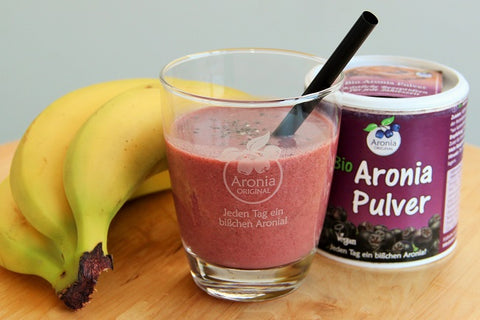 Aronia-Smoothie Guten Morgen Sonne