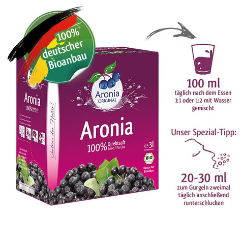 Bio Aronia Direktsaft (3 l Box)
