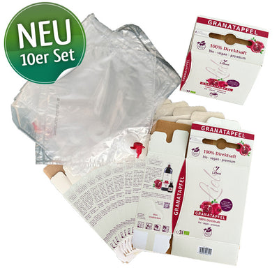 10er Set 3L Bag-in-Box