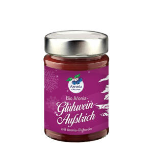 Packshot: Organic chokeberry mulled wine spread 210 g