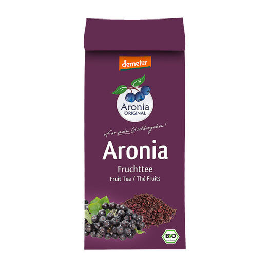 Packshot: Aronia tea demeter 150 g