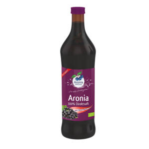 Packshot: Organic aronia juice from Austria
